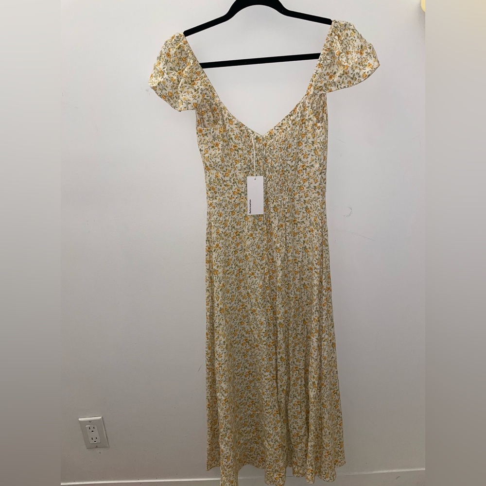 Reformation Baxley Dress in Lima, size 4, new with tags
